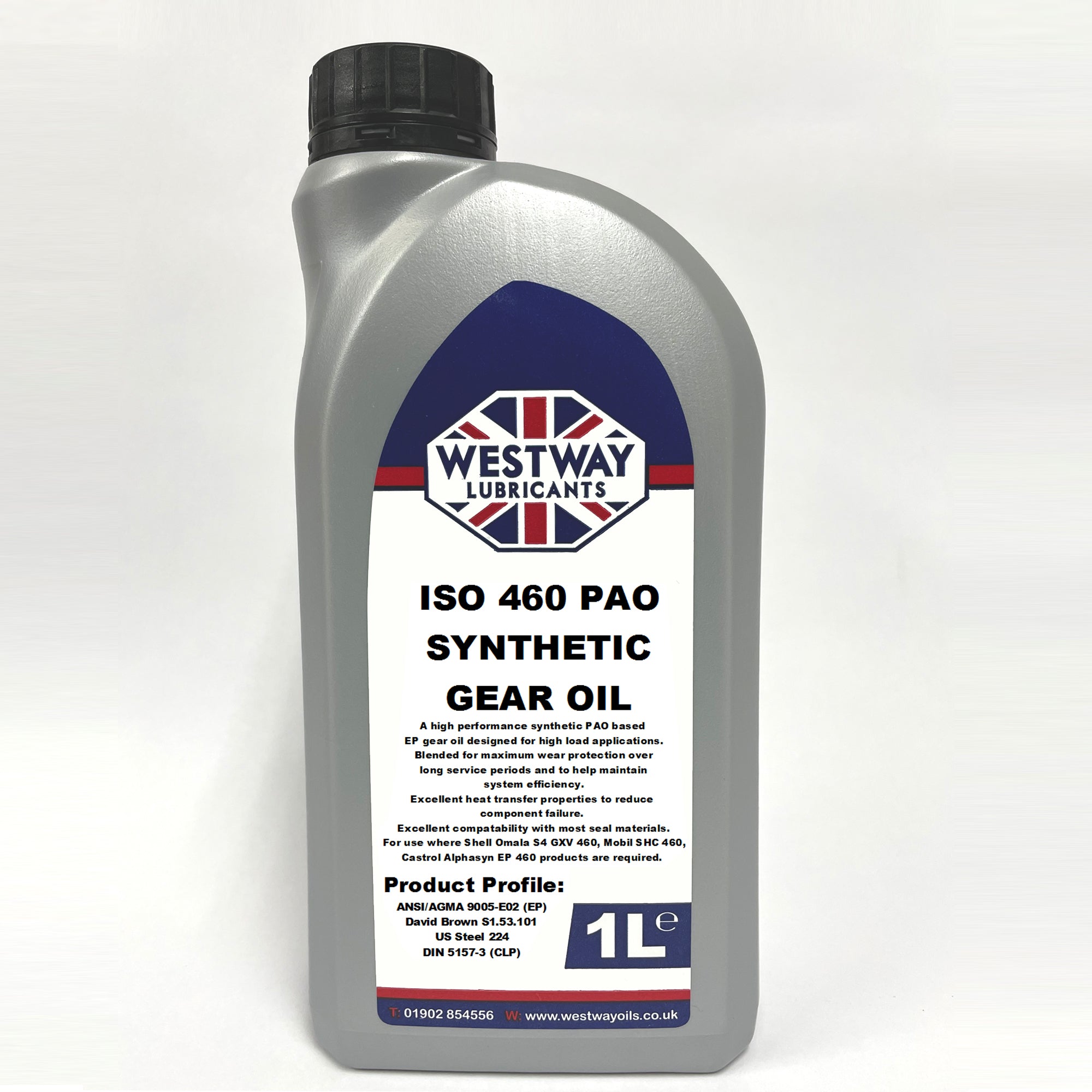 ep gear oil Synthetic Industrial Gear Oil 460 PAO – Westway Oils