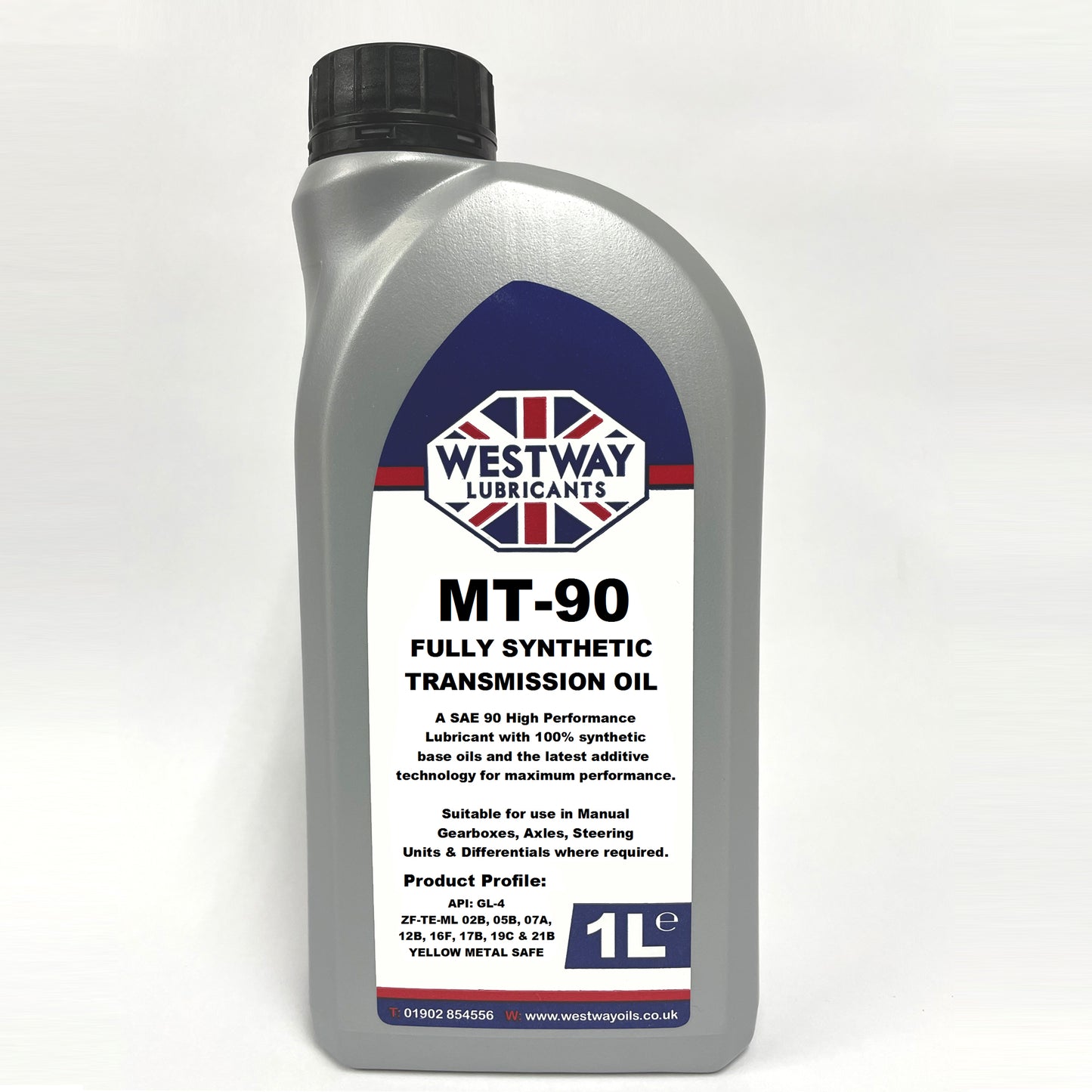 MT90 MT-90 5L Fully Synthetic Differential / Gear Oil 5 Litres GL-4