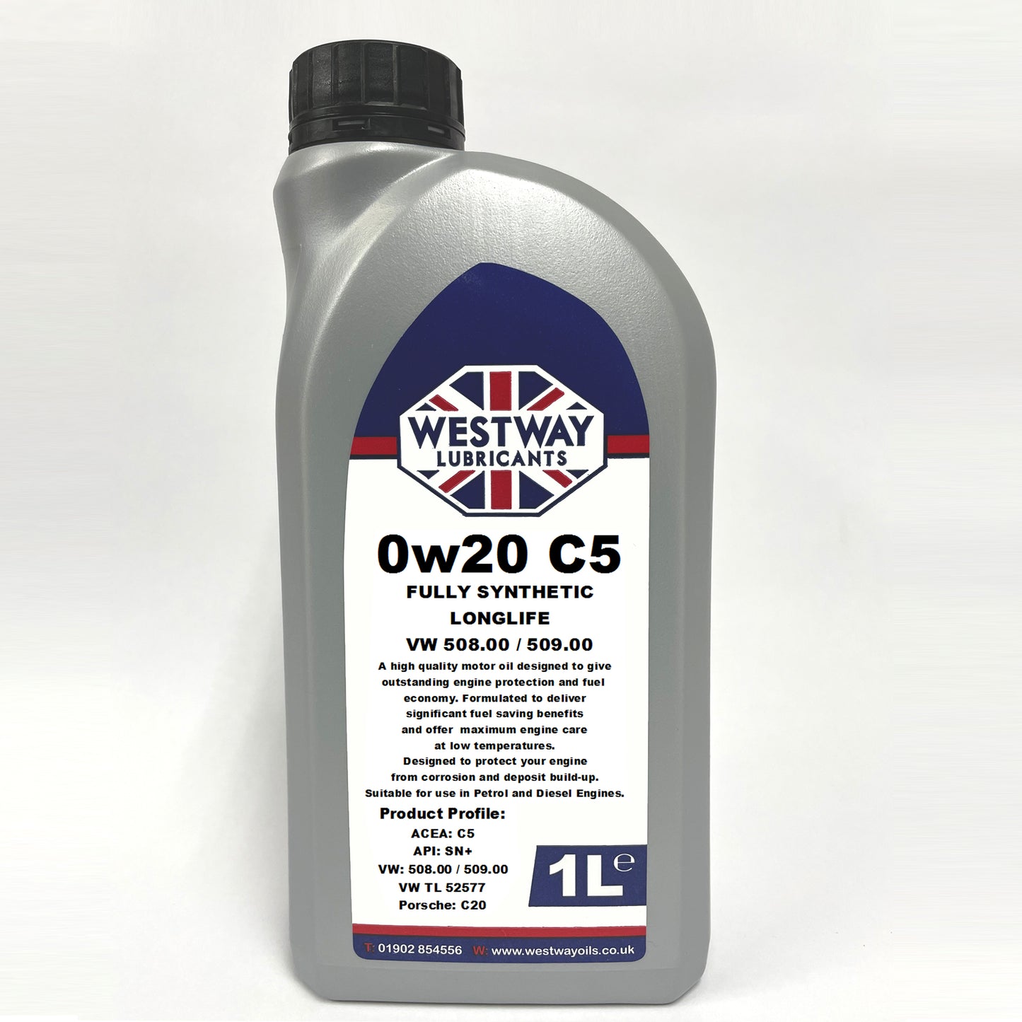 0W20 C5 VW 508.00 / 509.00 Spec Synthetic Longlife Engine Oil 0w/20