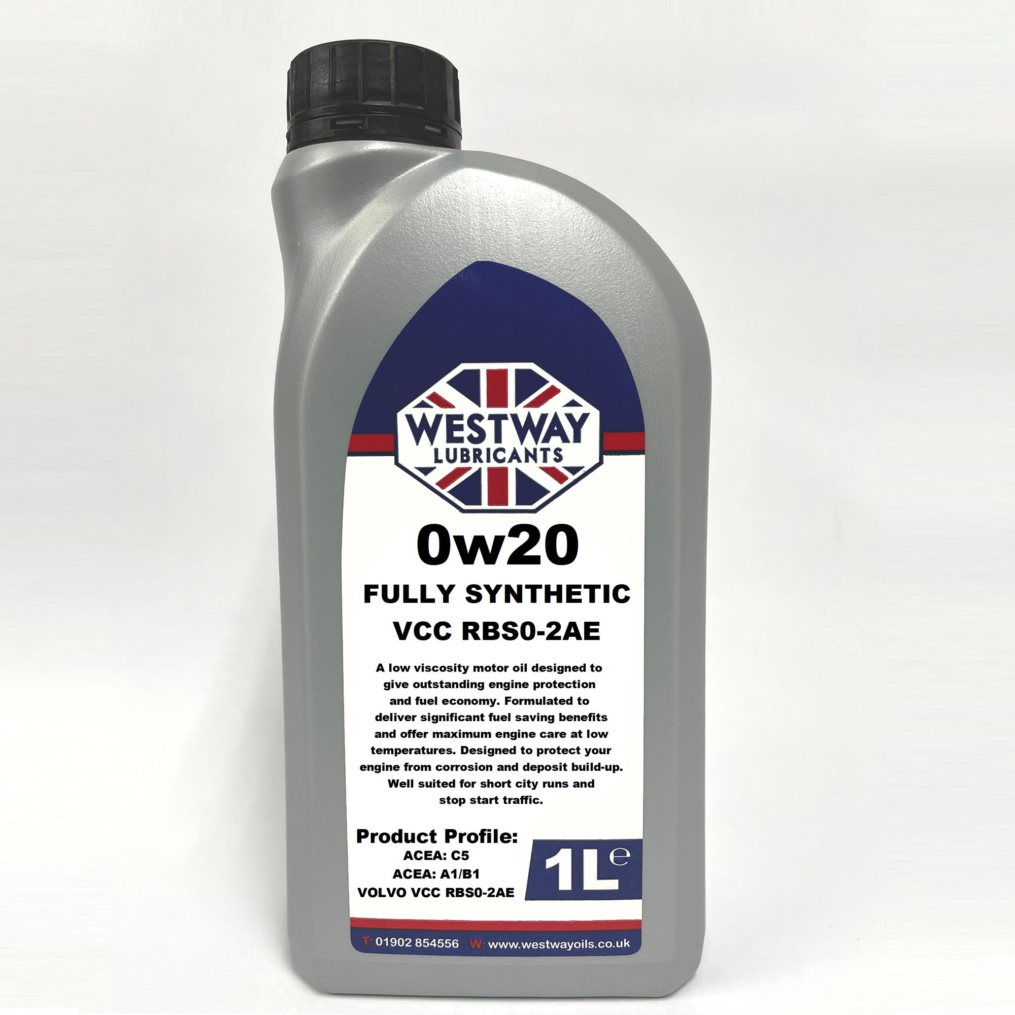 0W20 VCC RBS0-2AE Volvo Spec Synthetic Engine Oil 0w/20 – Westway Oils
