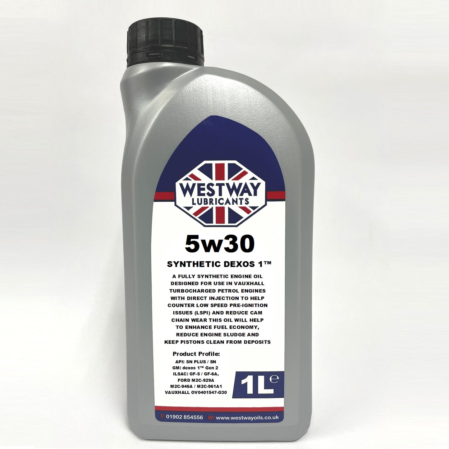 5w30 Dexos 1 Gen 2 Synthetic Engine Oil for Vauxhall Fiat Peugeot Citroen