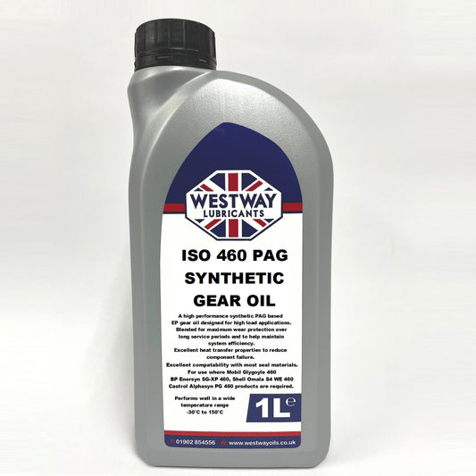 Synthetic Industrial Gear Oil 460 PAG