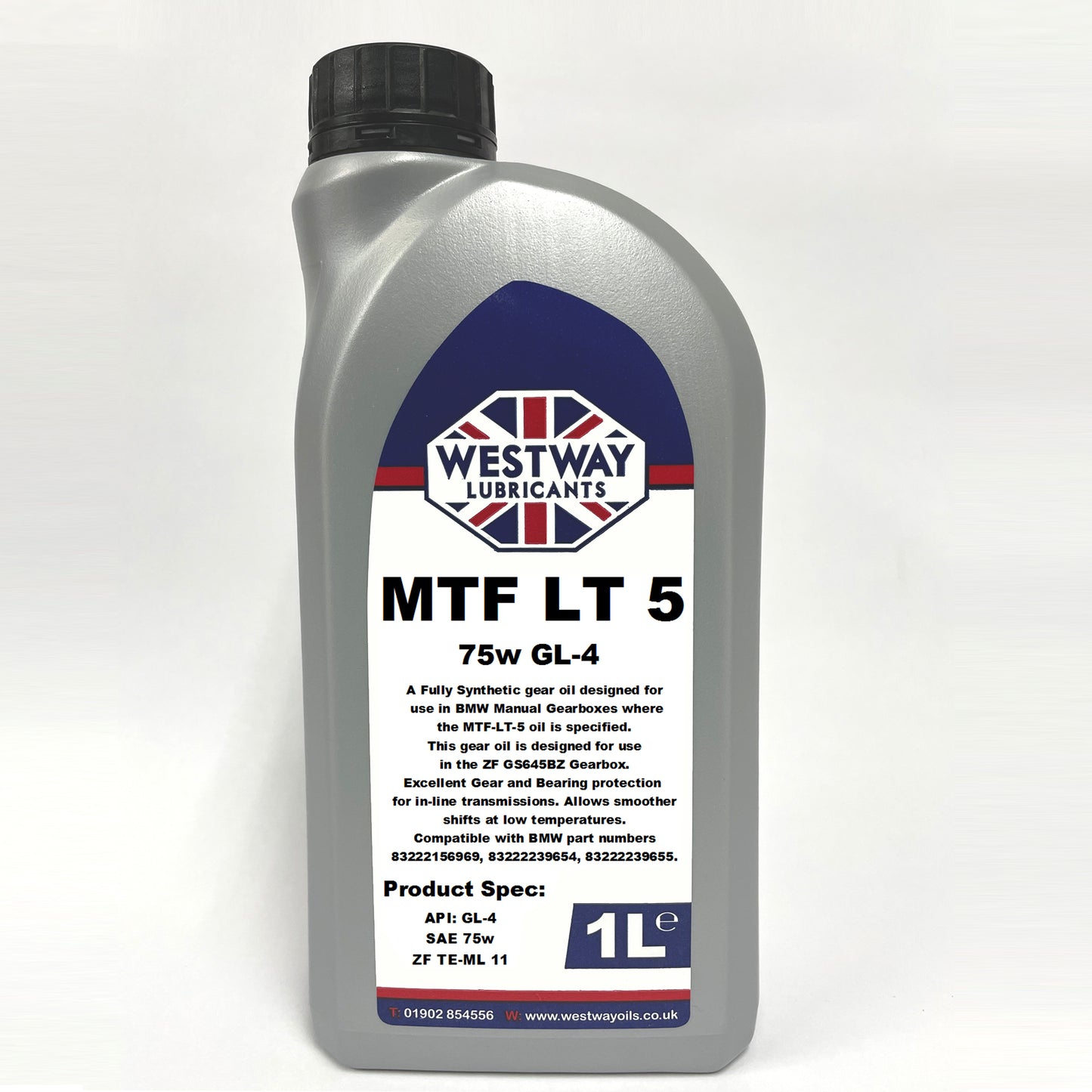 MTF-LT-5 Gear Oil 75W Fully Synthetic