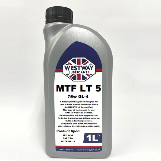 MTF-LT-5 Gear Oil 75W Fully Synthetic