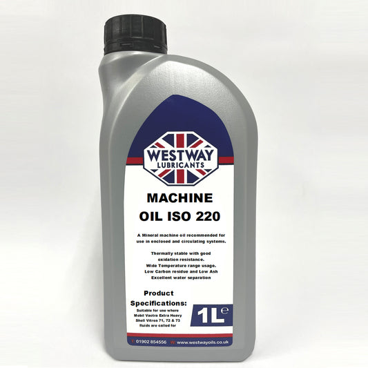 Machine Oil ISO 220 Vitrea 71 72 73