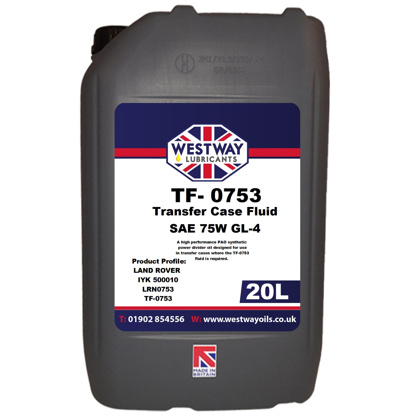 TF0753 Transfer Case Fluid - LRN0753 - IYK 500010