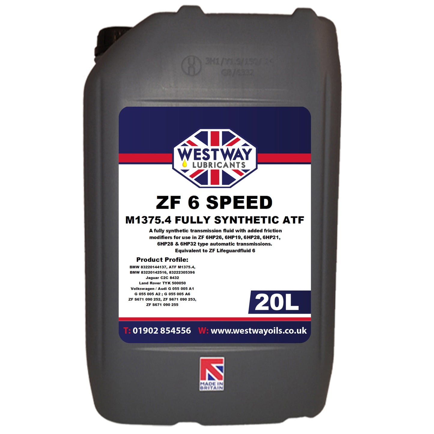ZF 6 Speed ATF Fully Synthetic M1375.4
