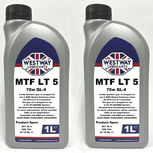 MTF-LT-5 Gear Oil 75W Fully Synthetic