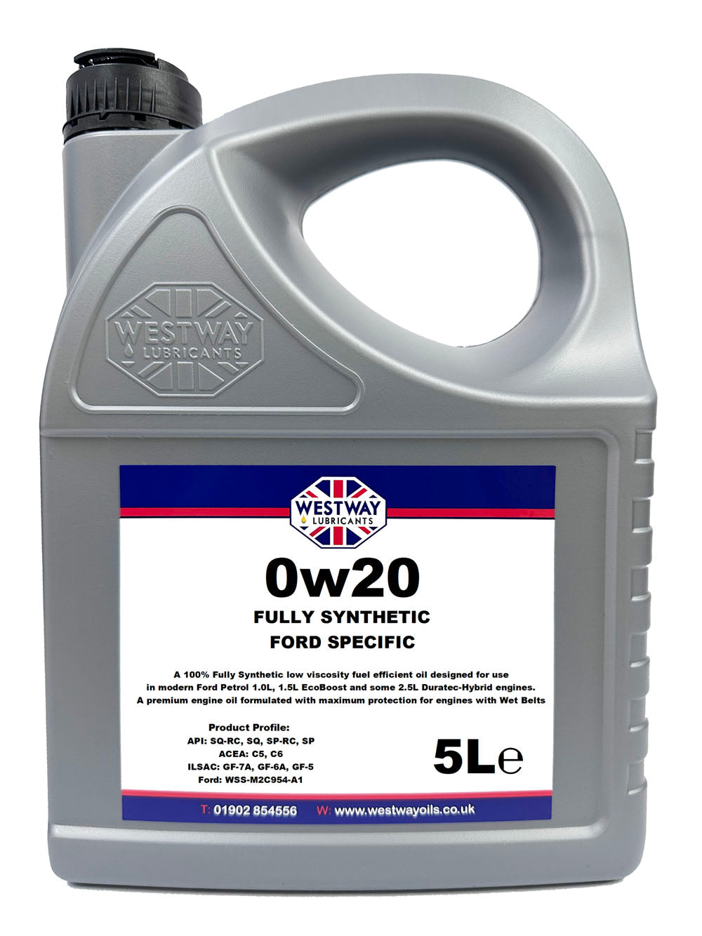 0W20 Ford Spec Fully Synthetic Engine Oil WSS-M2C954-A1 – Westway Oils