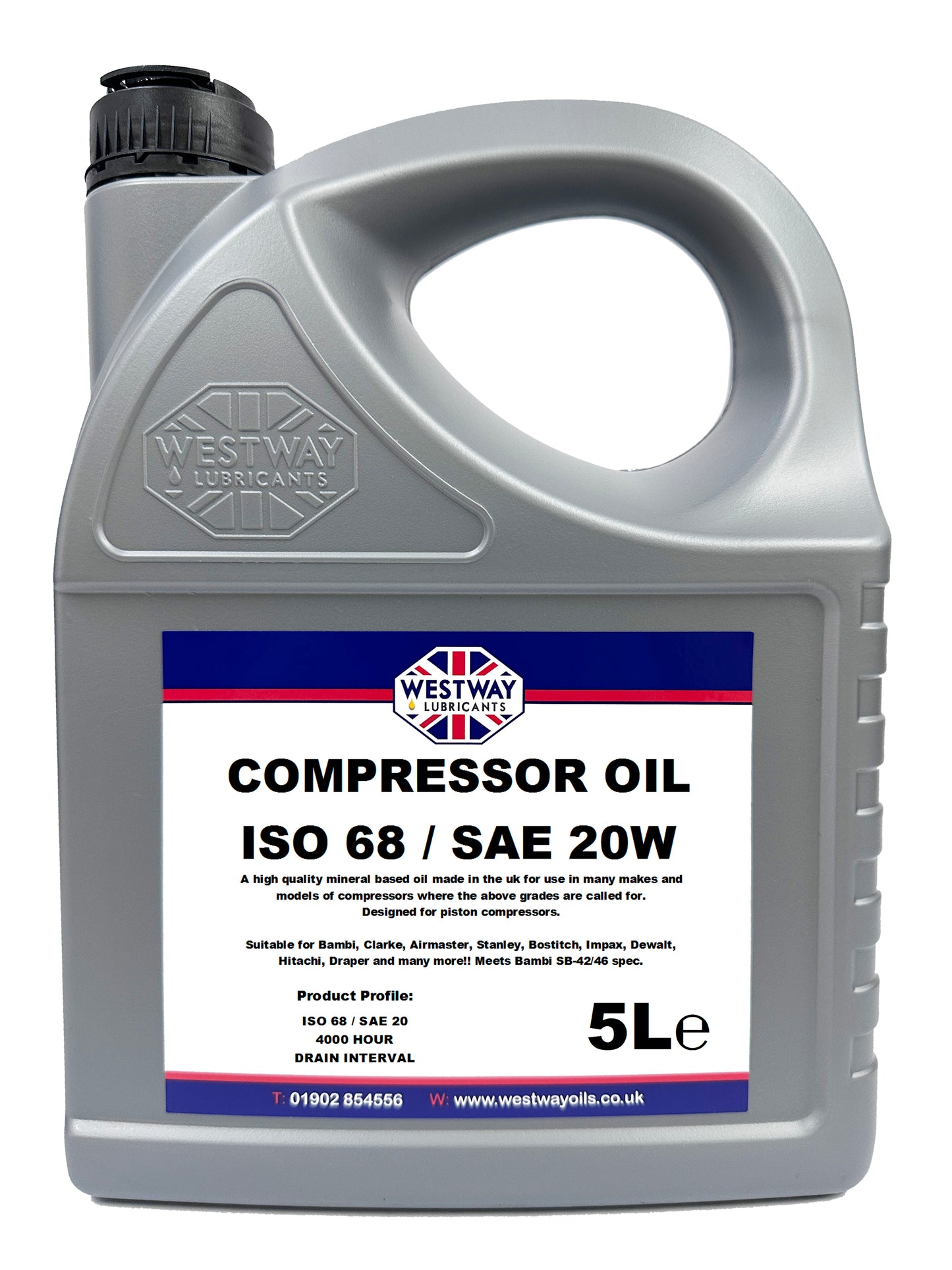 Compressor Oil ISO 68 - Mineral 4000 Hours