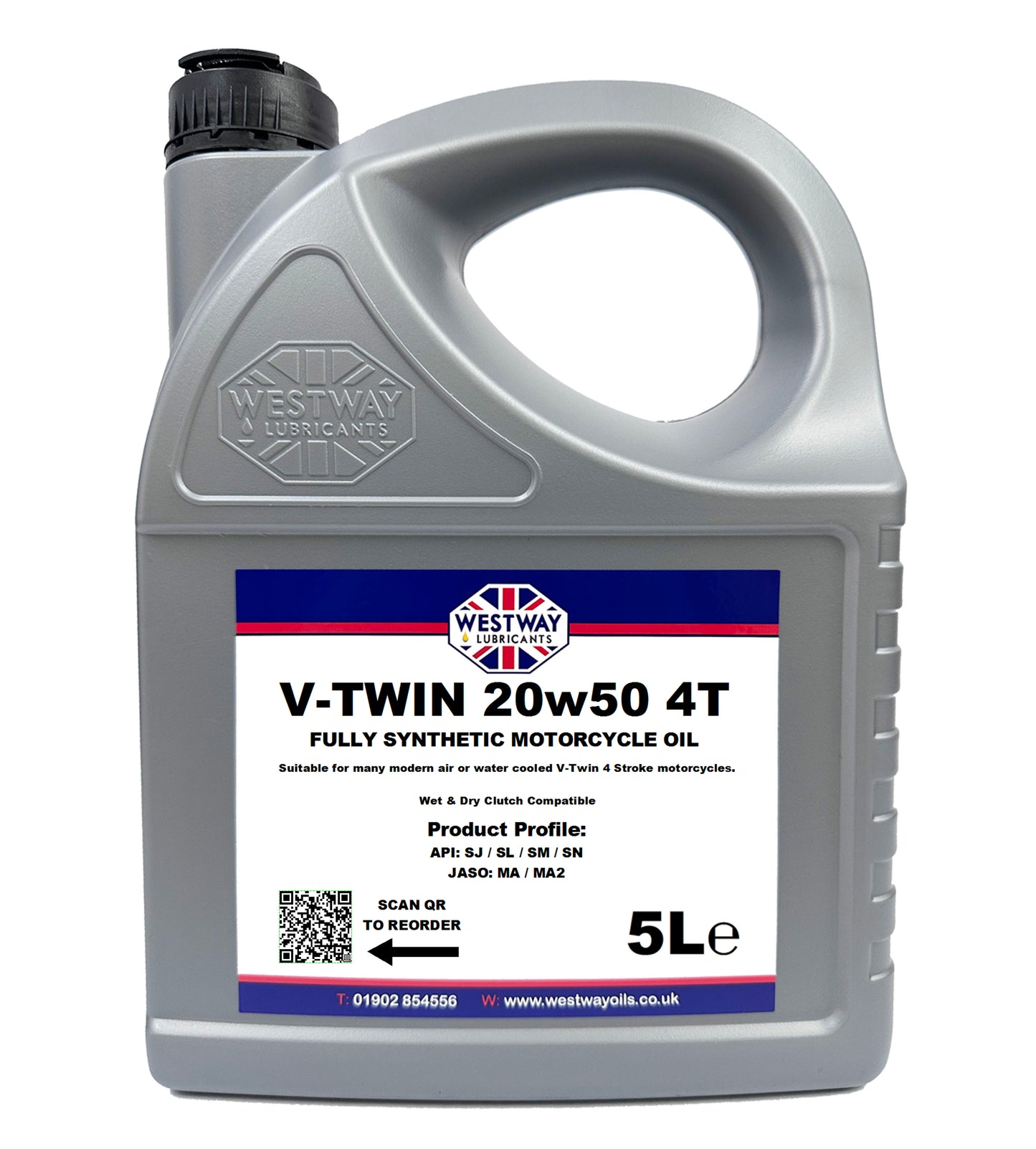 20w50 4T Fully Synthetic Motorcycle Oil V-Twin