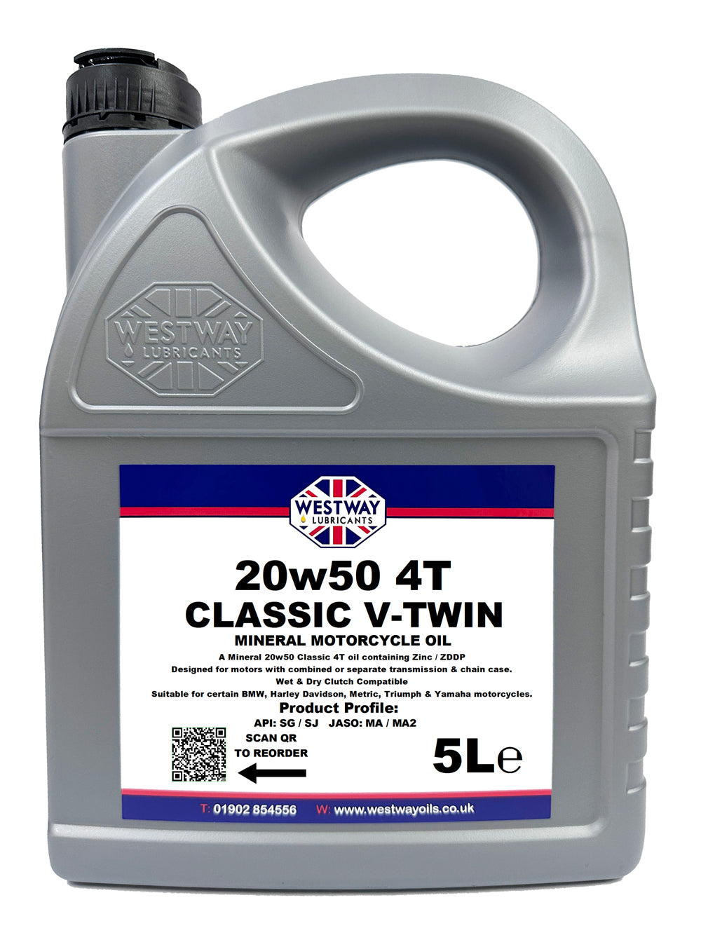 20w50 4T Mineral Motorcycle Oil V-Twin