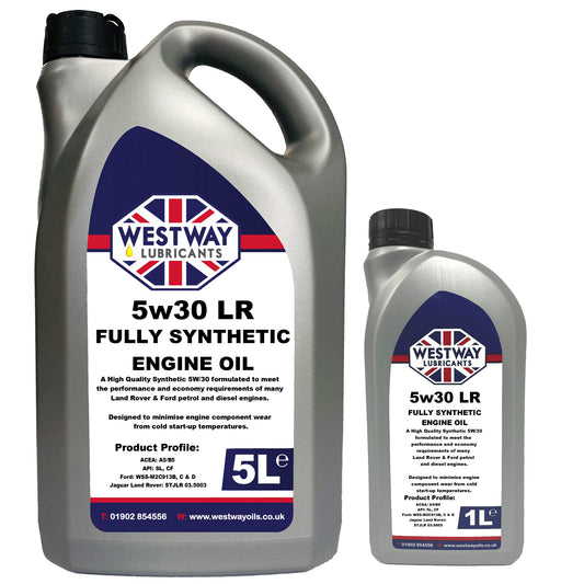 5W30 Land Rover Synthetic Engine Oil STJLR 03.5003 Non DPF Oil A5/B5