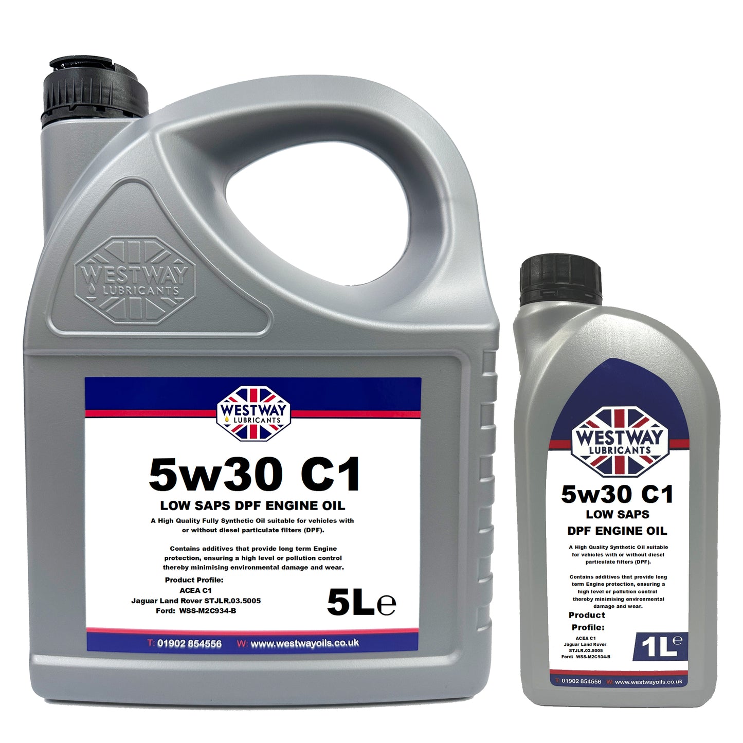 5w30 Fully Synthetic C1 WSS-M2C934-B STJLR.03.5005 Low SAPS Engine Oil