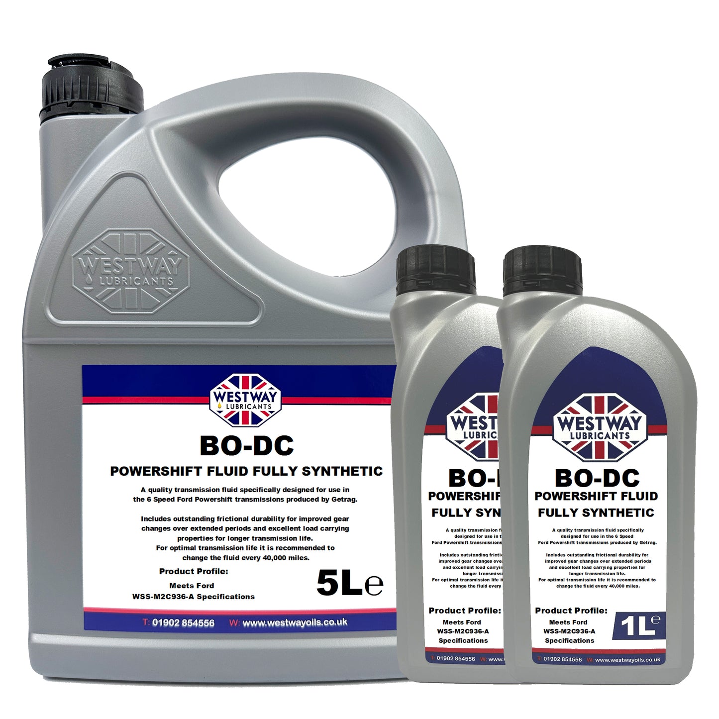 Powershift Fluid for Ford BO-DC Transmission MPS6 / 6DCT450