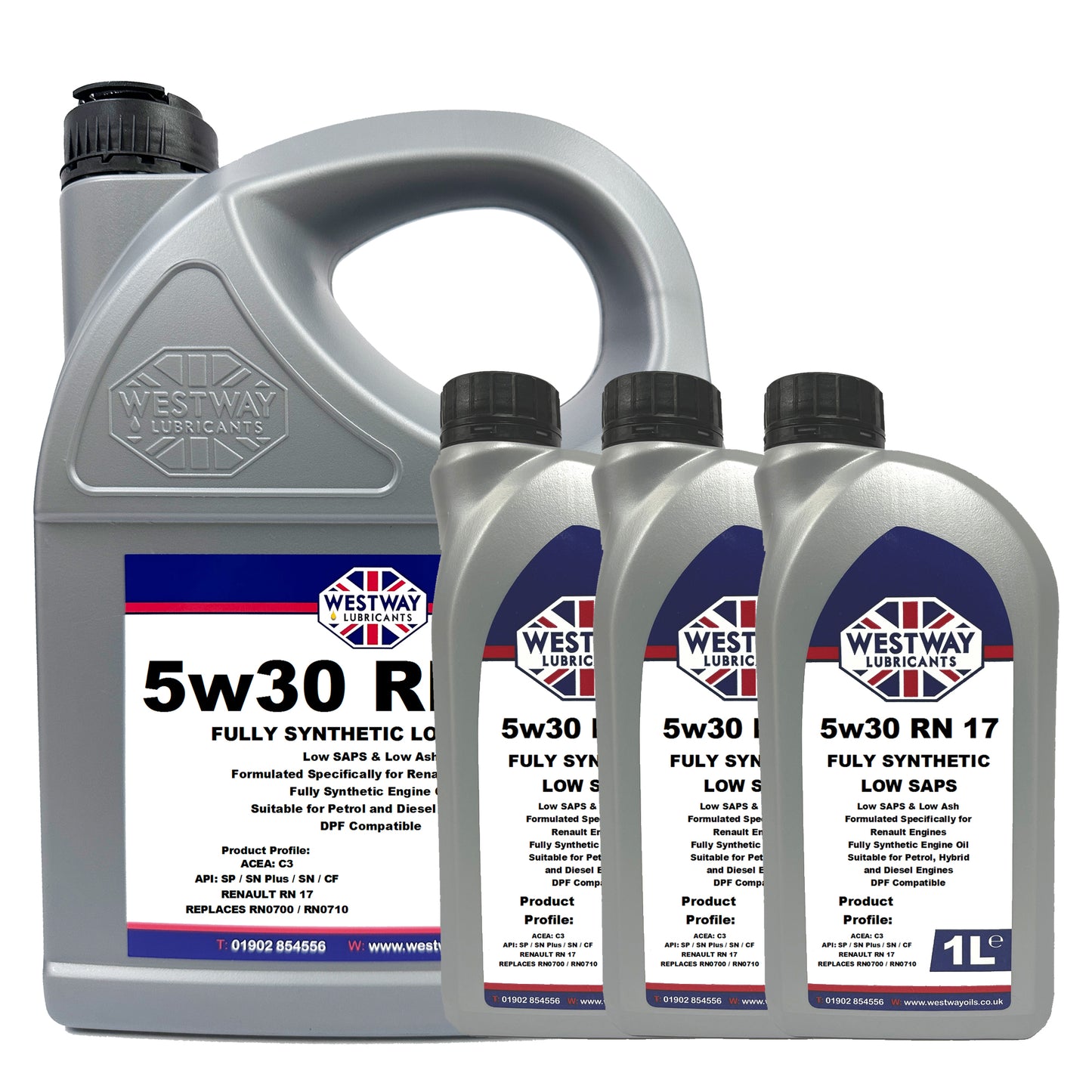 5w30 C3 RN17 Fully Synthetic Engine Oil Renault Spec
