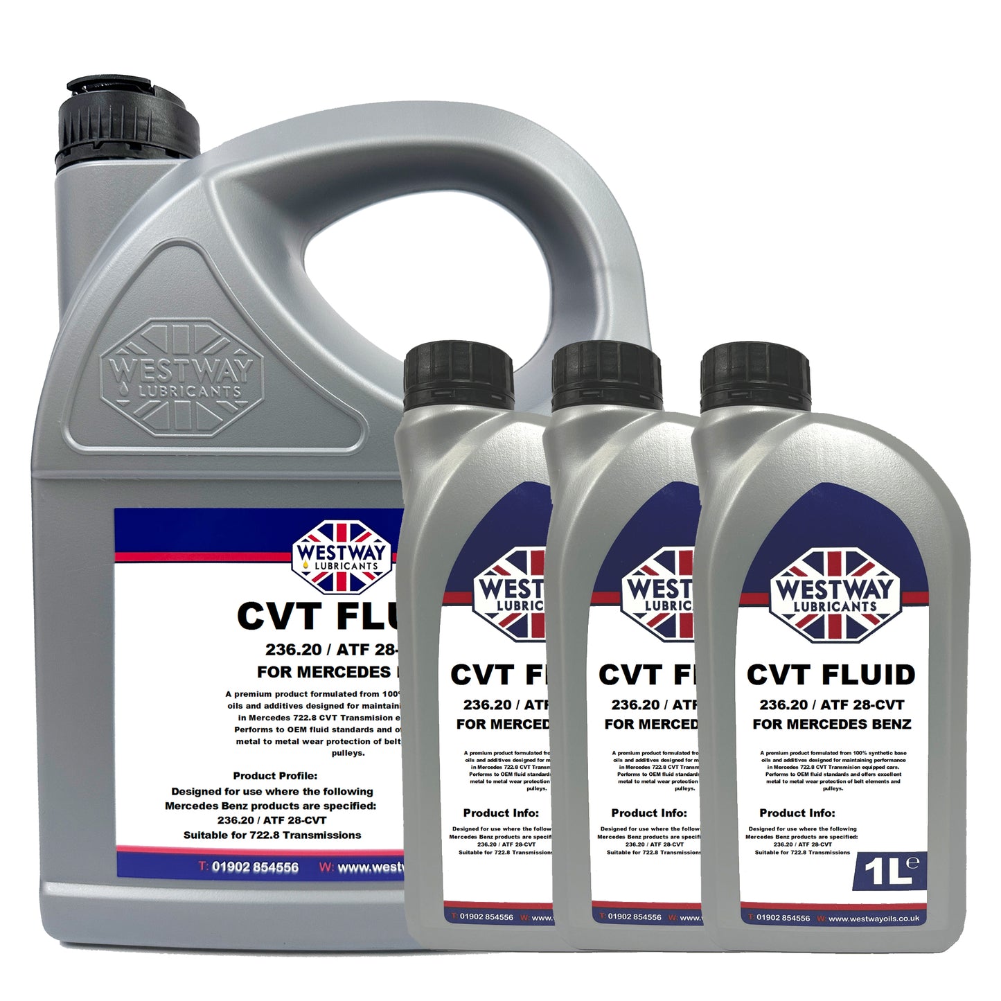 CVT Fluid Transmission Oil for Mercedes Benz 722.8 236.20 OEM Spec