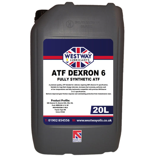 ATF Dexron 6 Fully Synthetic Automatic Transmission Fluid