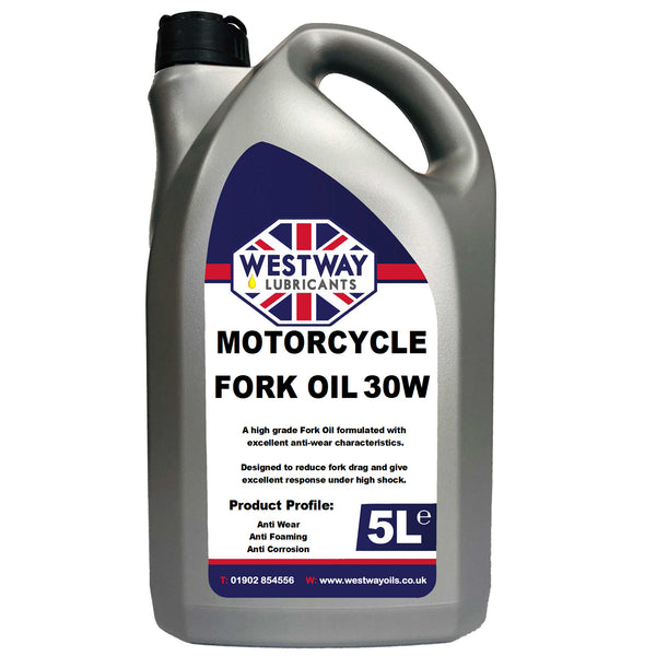 Fork Oil 30W Mineral Suspension Shock Oil Westway Oils