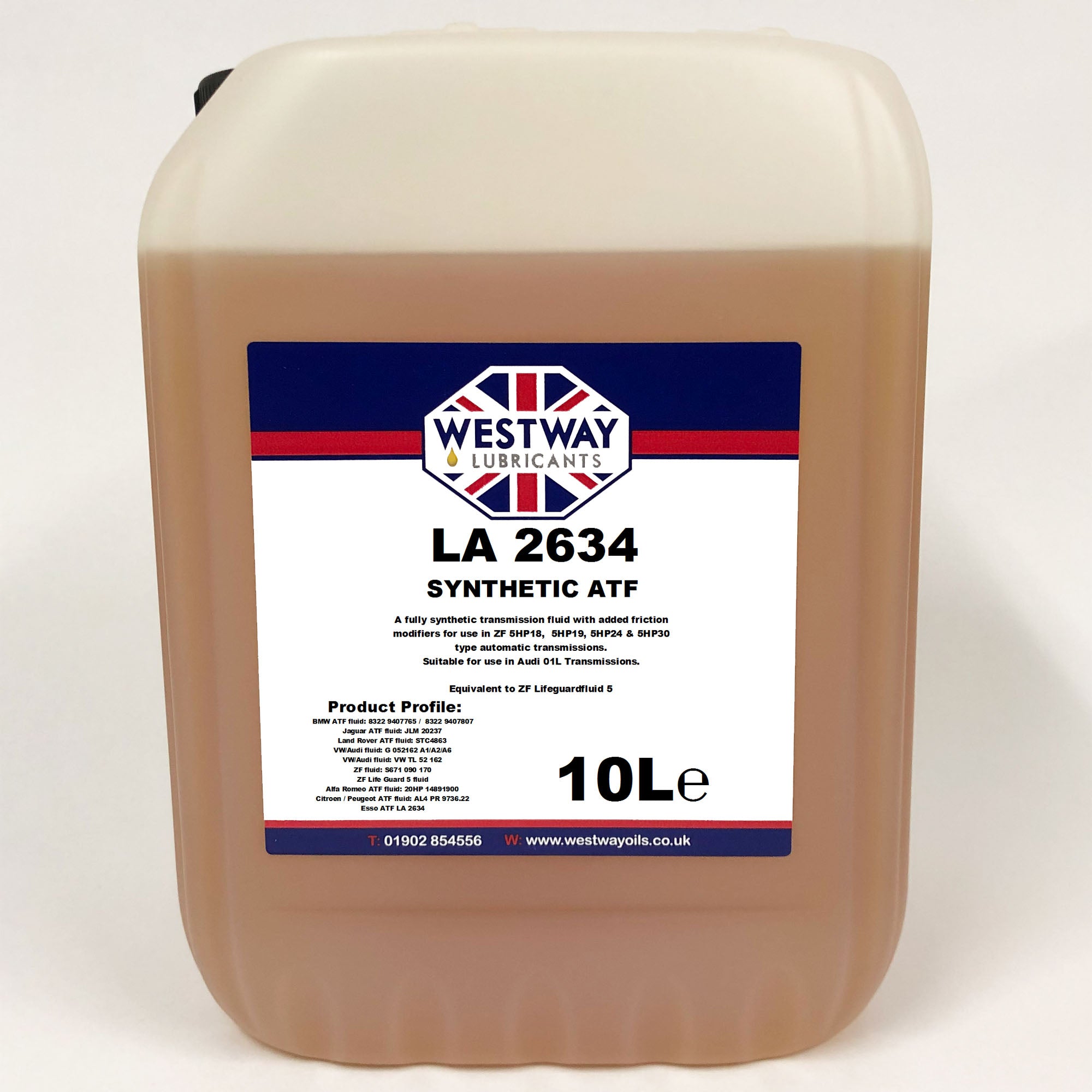 ZF 5 Speed ATF Fully Synthetic LA 2634 – Westway Oils