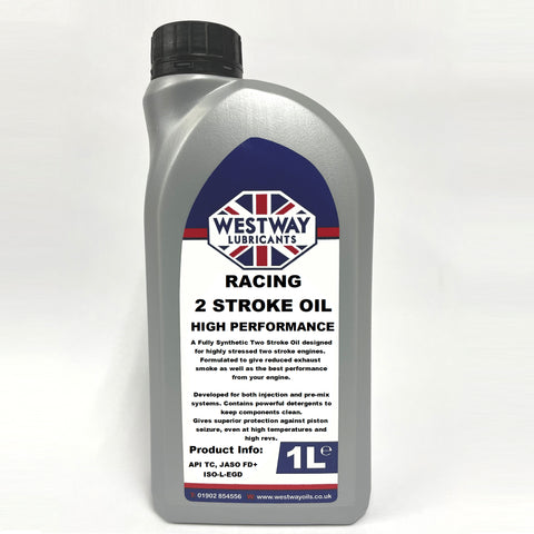 2 Stroke Oil Fully Synthetic Racing - Red in Colour