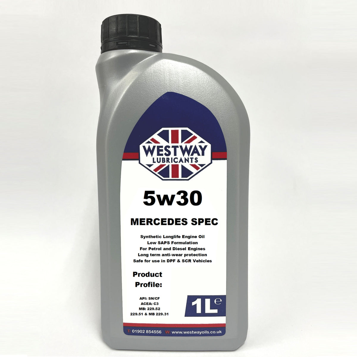 5w30 Fully Synthetic Mercedes Spec 229.51 C3 Low SAPS Engine Oil
