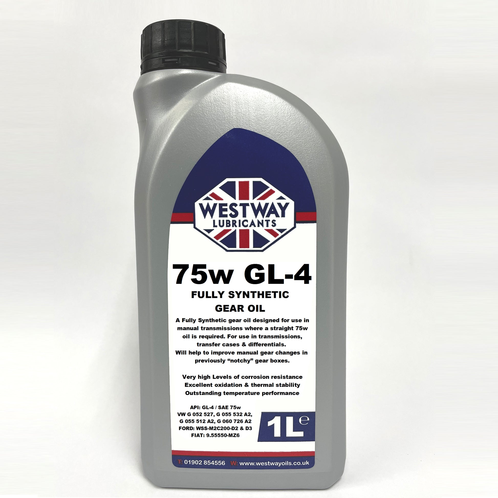 gear oil mb 317 75w GL-4 Synthetic Gear Oil – Westway Oils