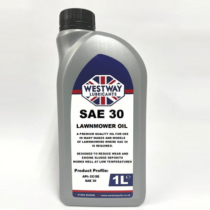 SAE 30 Lawnmower Oil Mineral Based