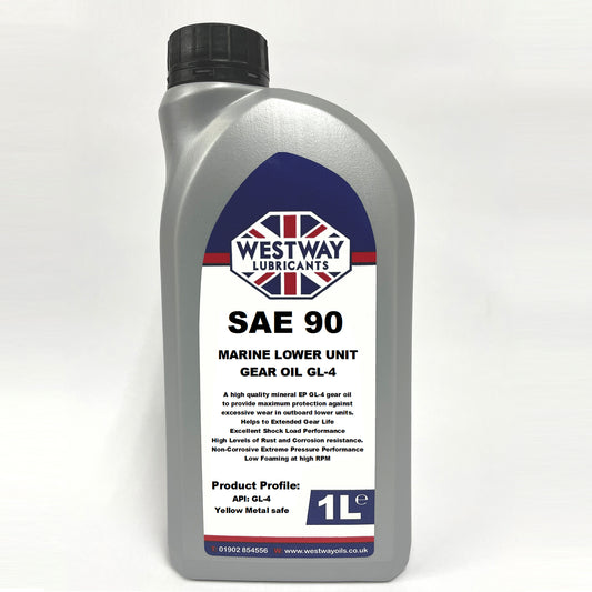 SAE90 GL-4 Outboard Gear Oil SAE 90 Marine Lower Unit Gear Oil