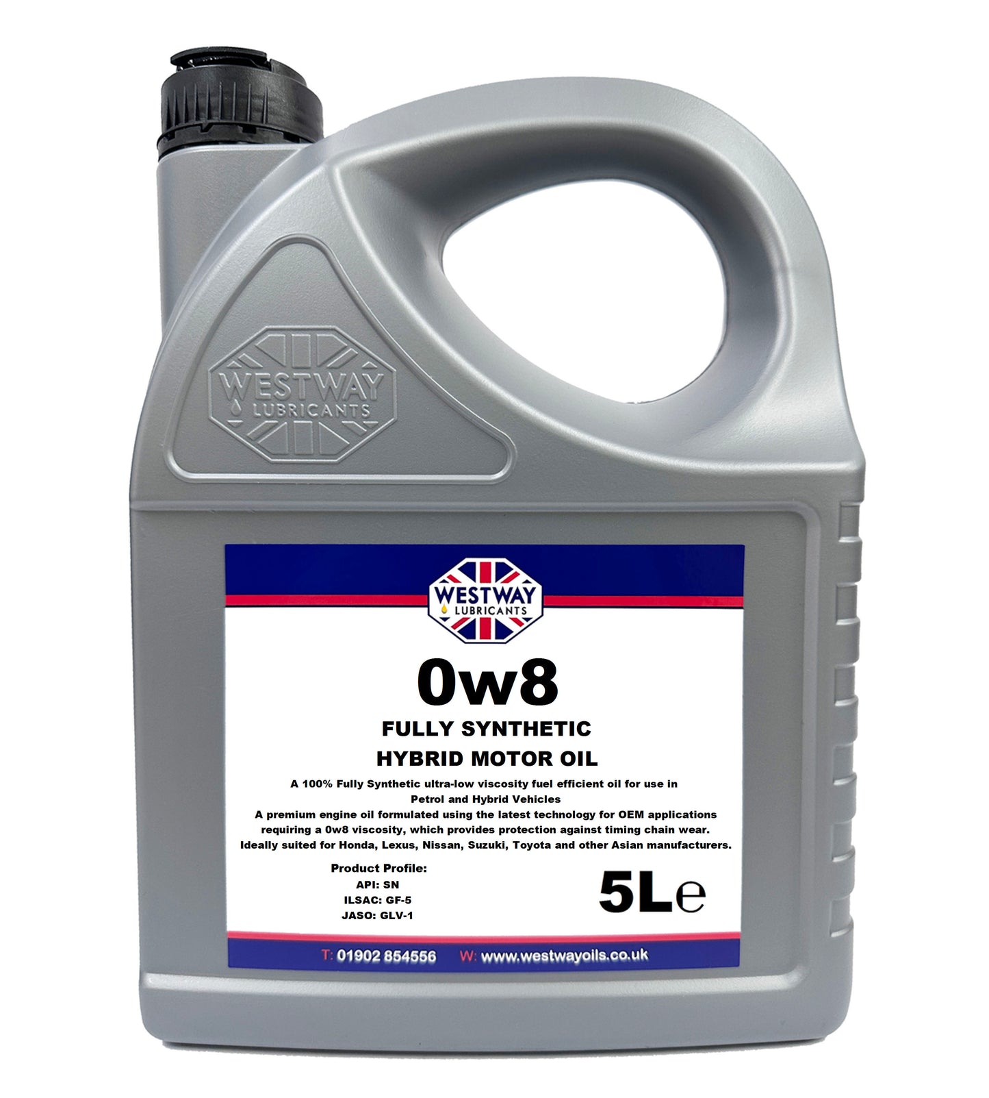 0W8 Fully Synthetic Engine Oil Fuel Efficient