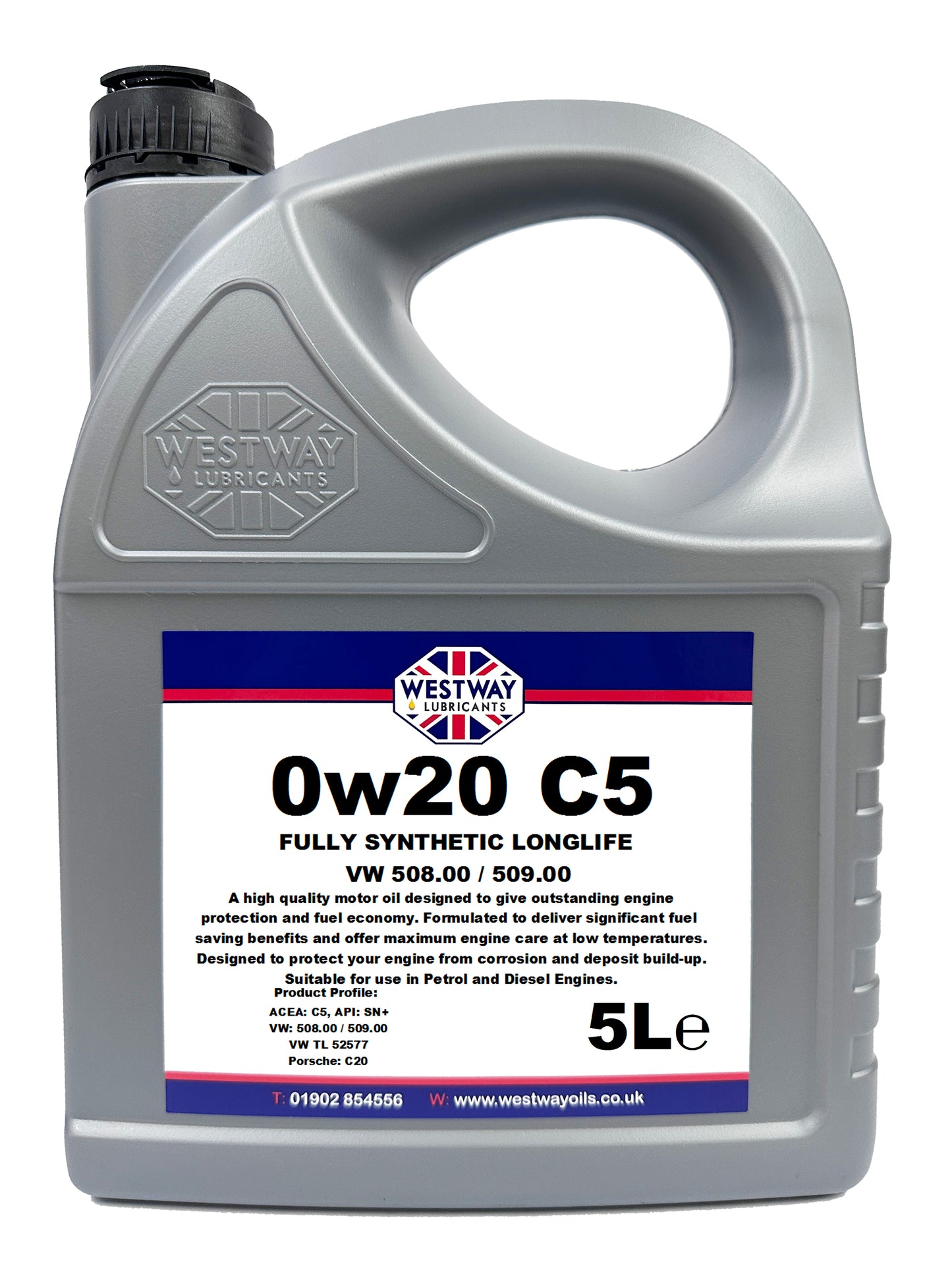 0W20 C5 VW 508.00 / 509.00 Spec Synthetic Longlife Engine Oil 0w/20