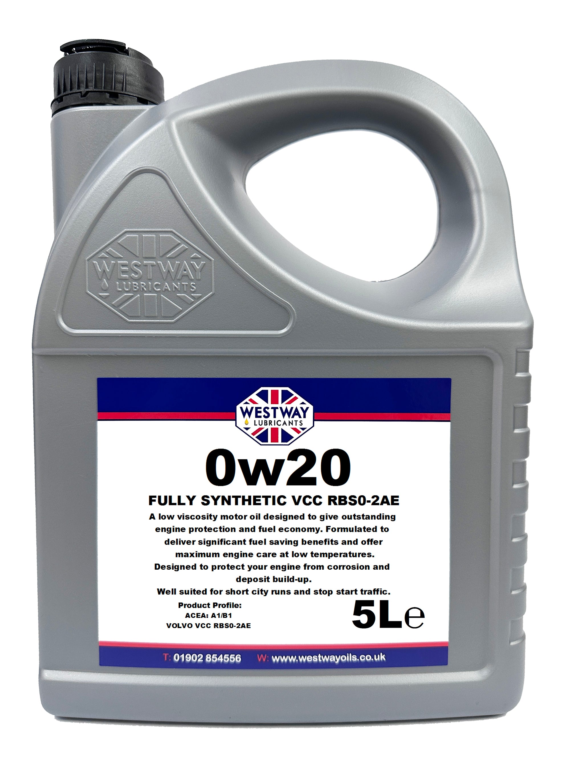 0W20 VCC RBS0-2AE Volvo Spec Synthetic Engine Oil 0w/20 – Westway Oils