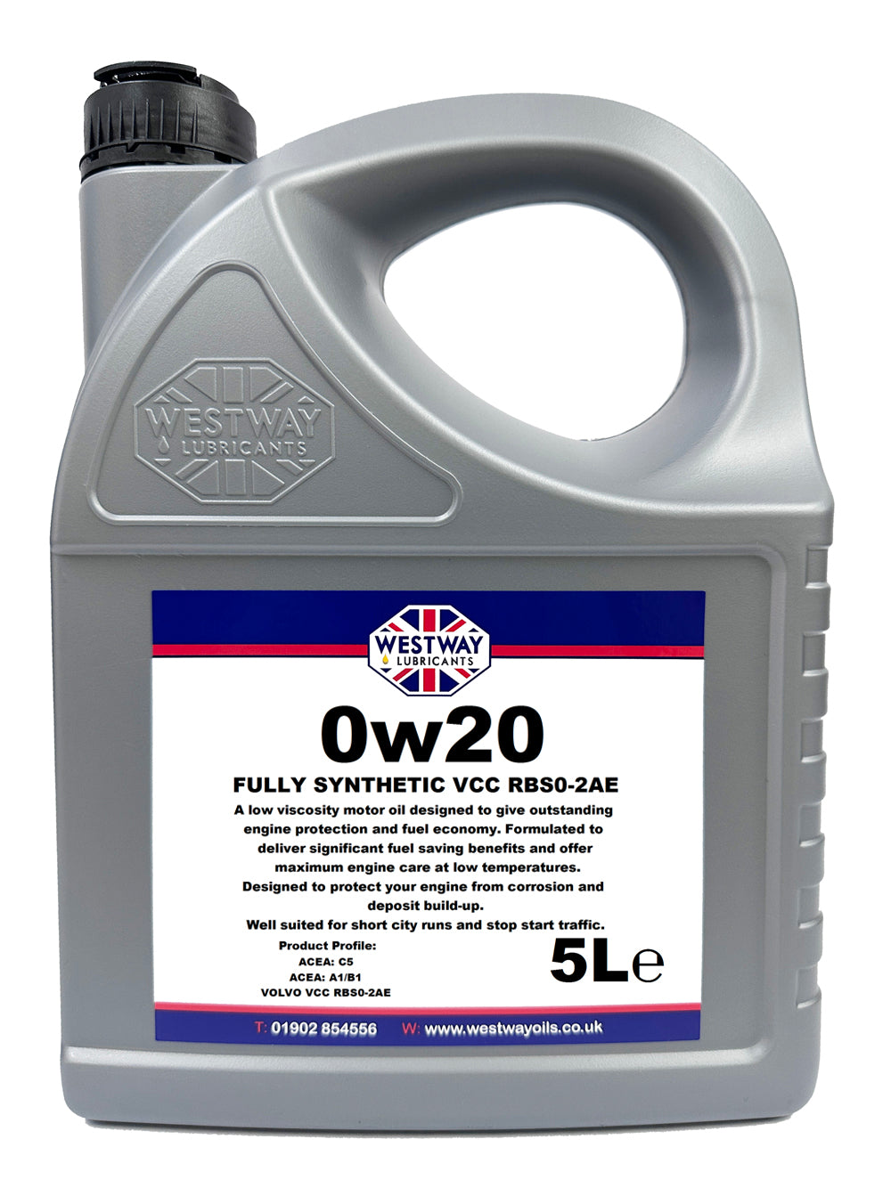 0W20 VCC RBS0-2AE Volvo Spec Synthetic Engine Oil 0w/20 – Westway Oils