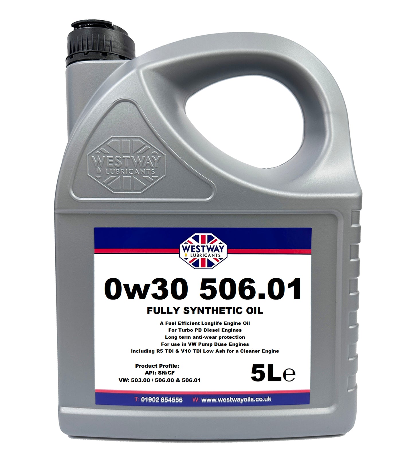 0w30 Fully Synthetic VW 506.01 Low SAPS Engine Oil