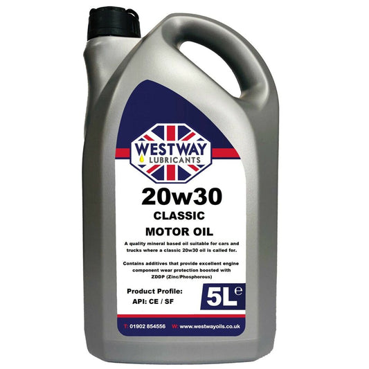 20w30 Mineral Classic Oil High Zinc / ZDDP