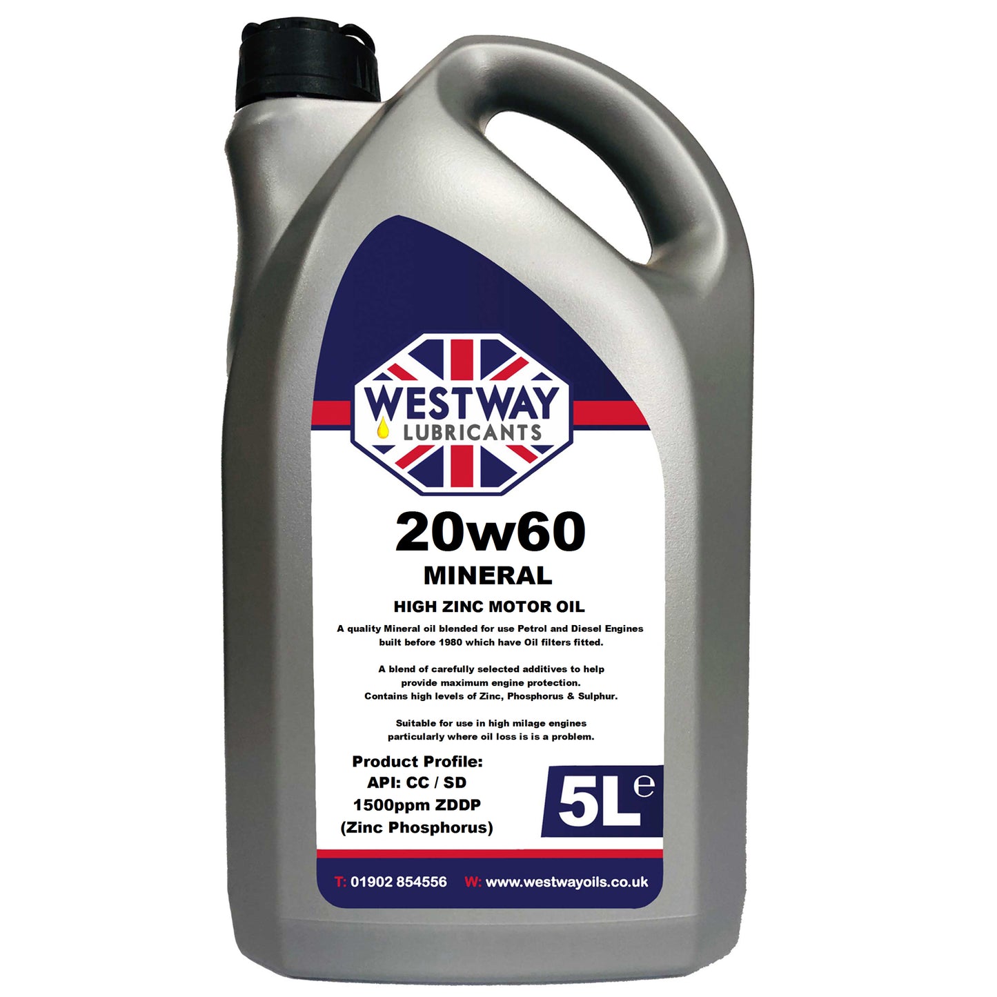 20w60 Classic Mineral Motor Oil High ZDDP