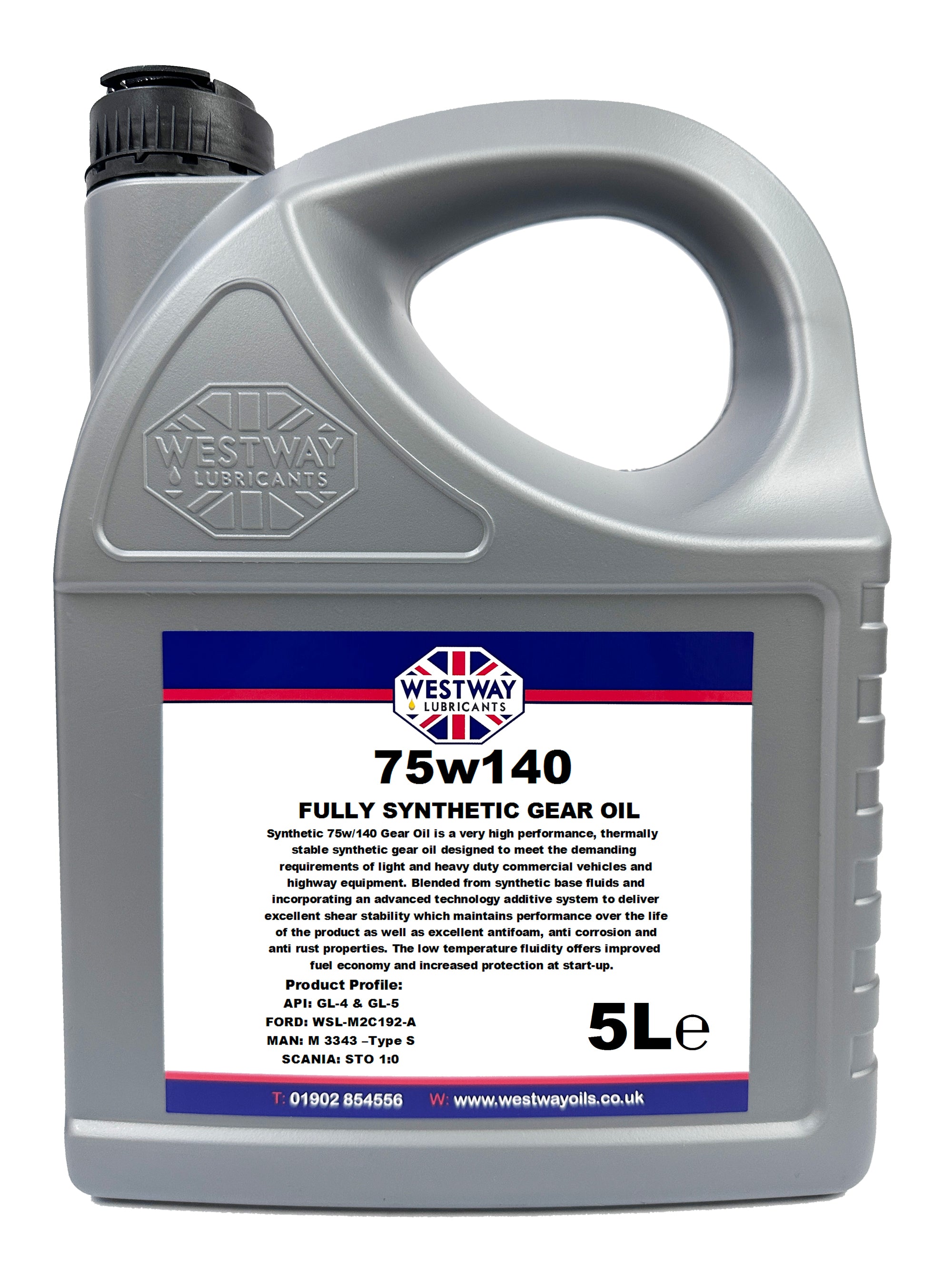 Synthetic SAE 75W-140 Gear Oil | Lucas Oil Products