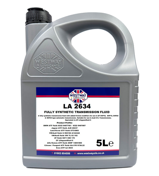 ZF 5 Speed ATF Fully Synthetic LA 2634