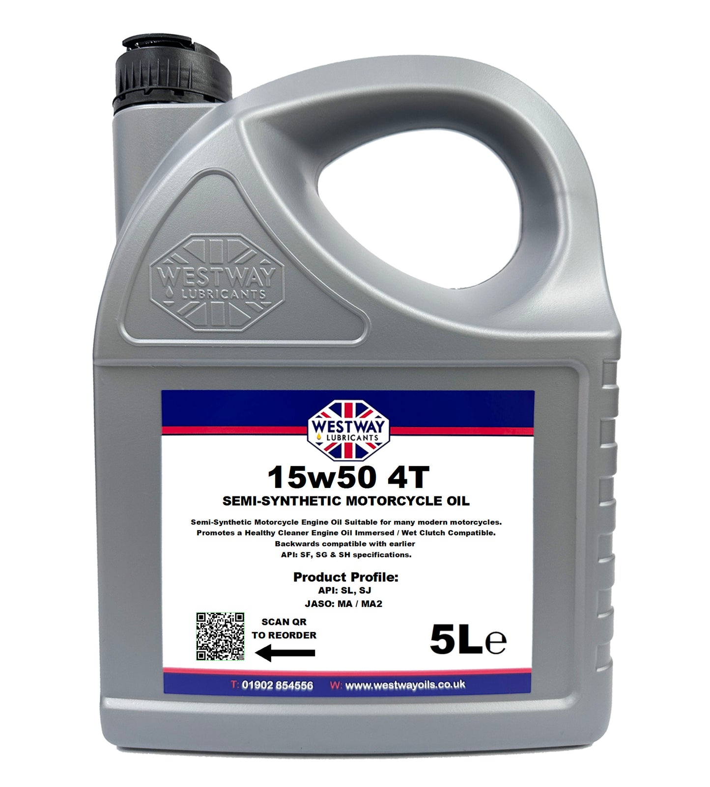 15w50 4T Semi Synthetic Motorcycle Oil