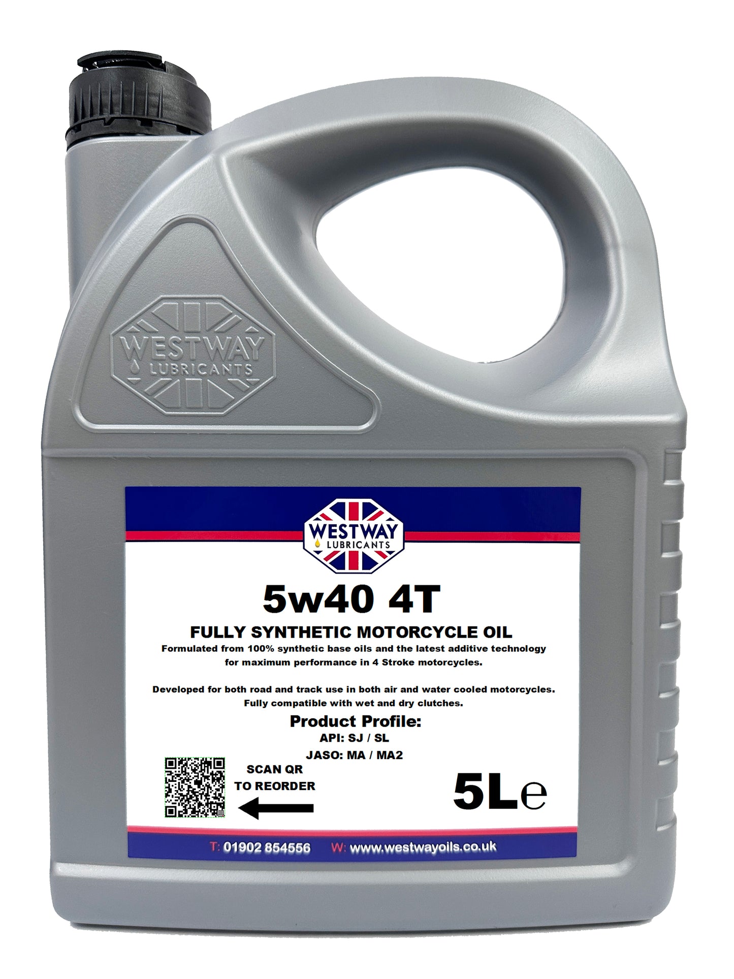 5w40 4T Fully Synthetic Motorcycle Oil