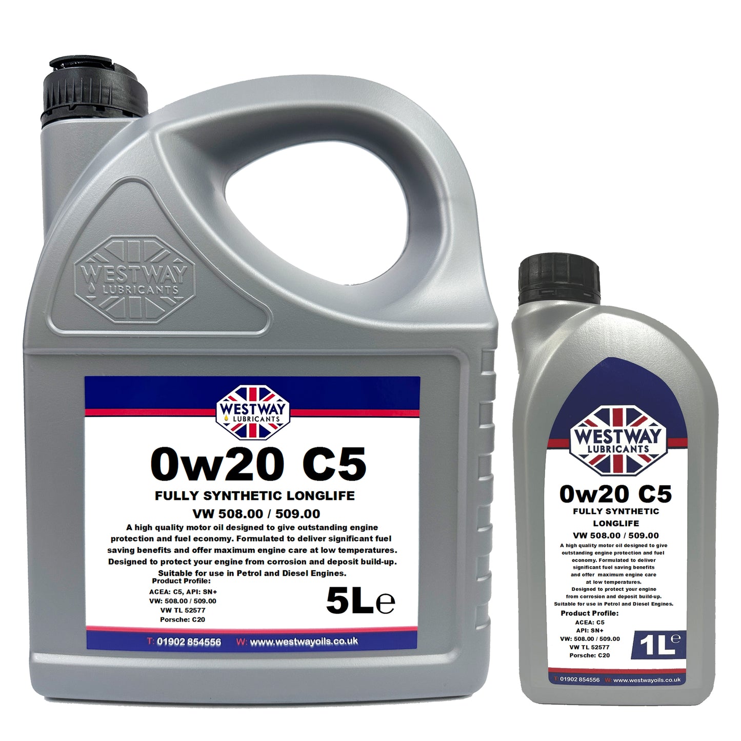 0W20 C5 VW 508.00 / 509.00 Spec Synthetic Longlife Engine Oil 0w/20