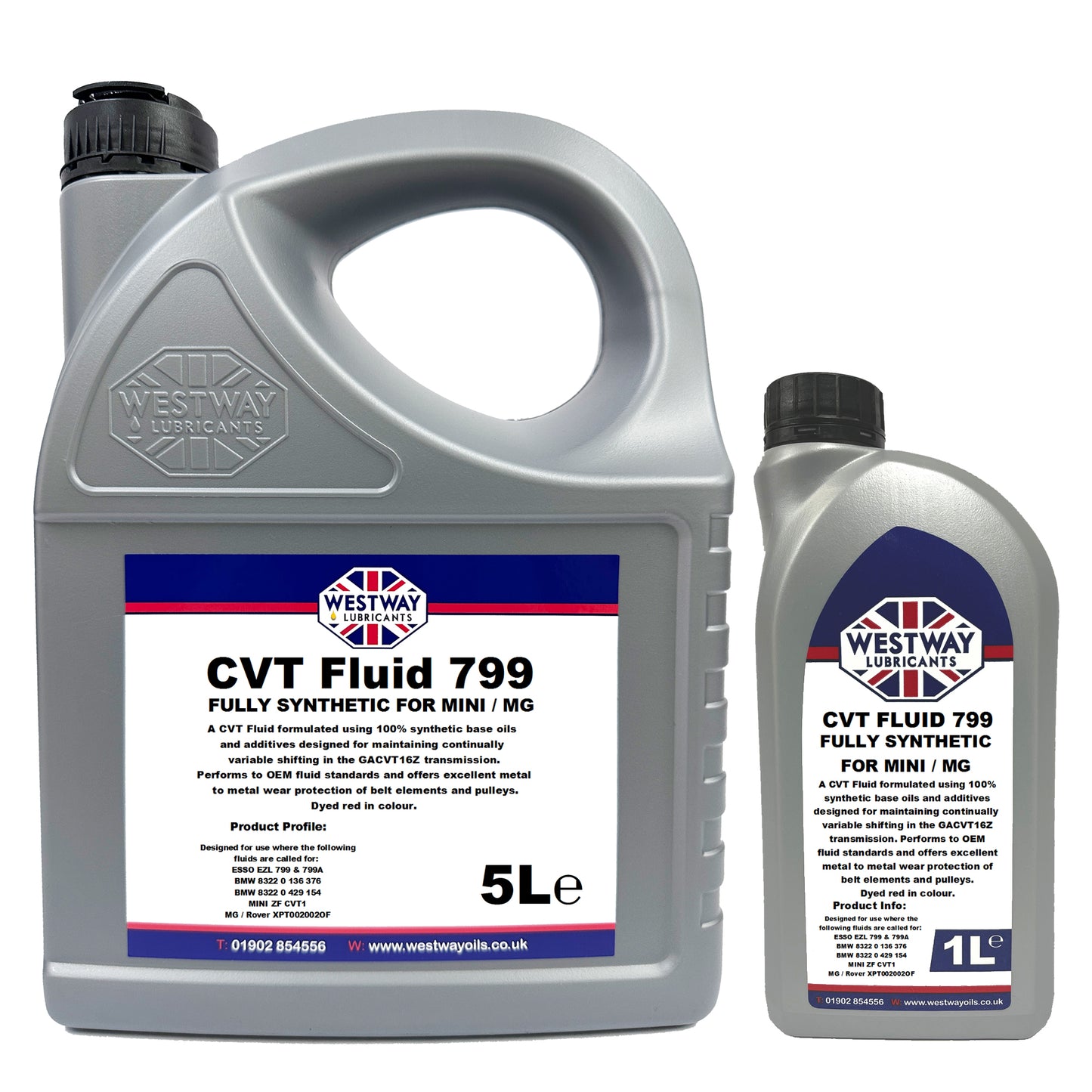 EZL 799 CVT Fluid for Mini / MG Rover Spec / Designed for GACVT16Z
