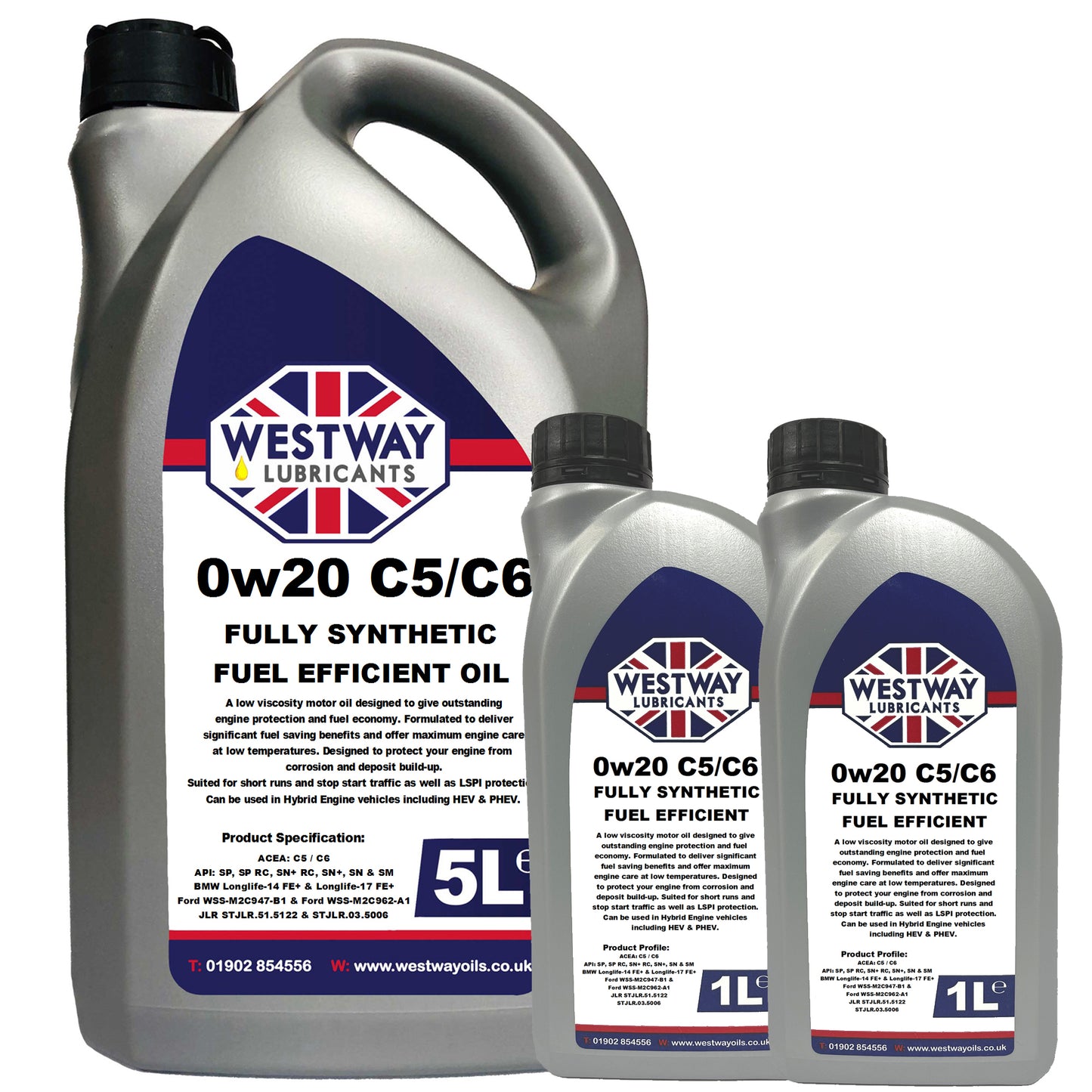 0W20 C5 C6 Fully Synthetic Engine Oil Longlife 17+