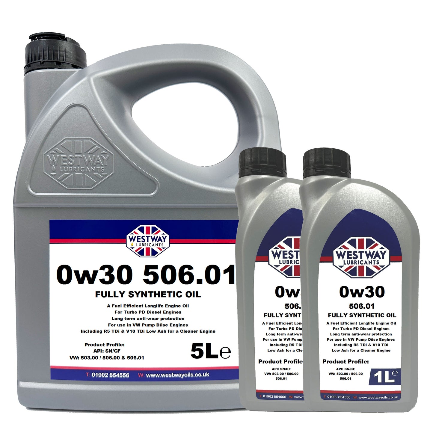 0w30 Fully Synthetic VW 506.01 Low SAPS Engine Oil