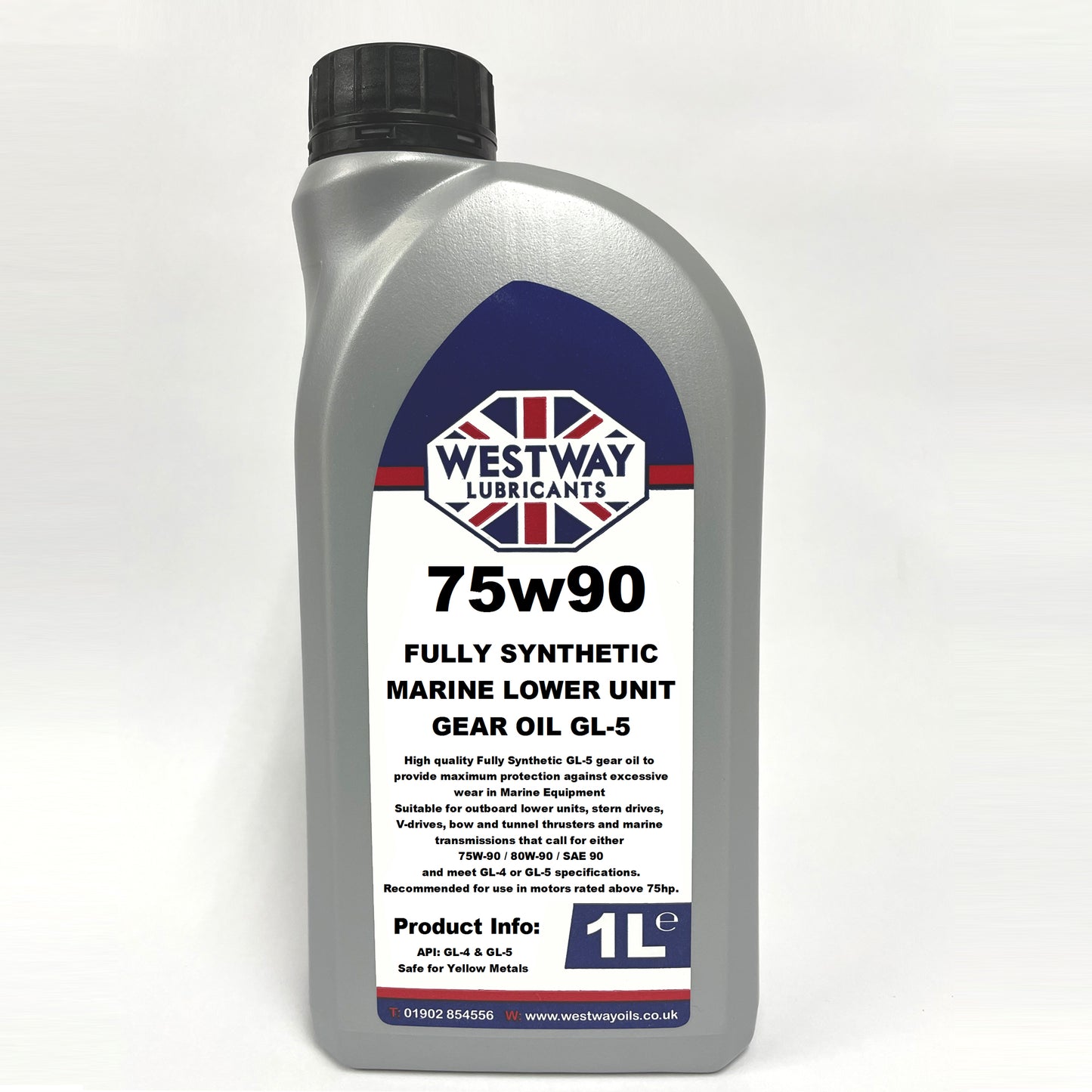 75w90 / SAE 90 High Performance Fully Synthetic Marine Gear Oil