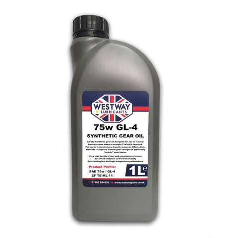 75w Synthetic Gear Oil GL-4