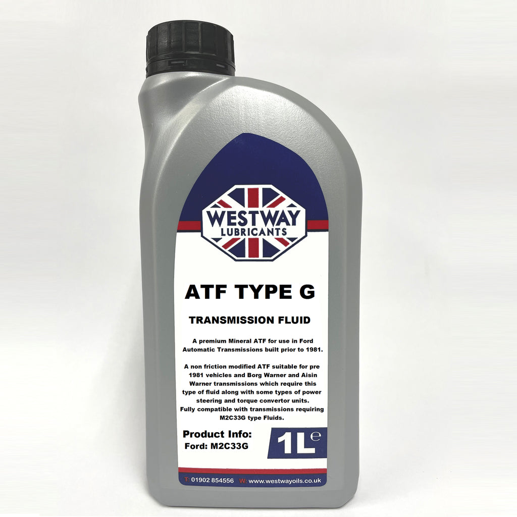 Type G Ford ATF Transmission Fluid M2C33G M2C33G Westway Oils