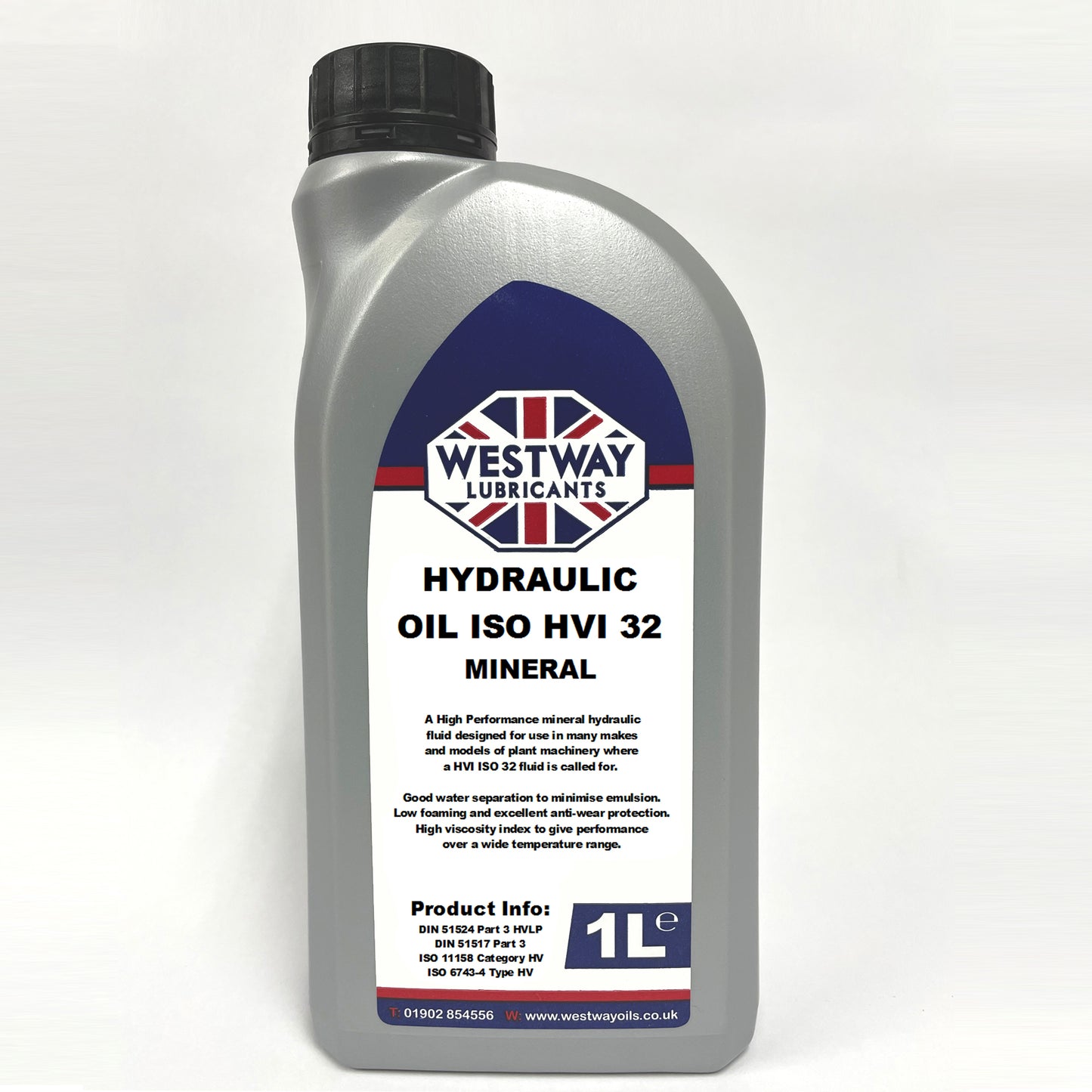 Hydraulic Oil ISO HVI 32 High Viscosity Index Mineral Oil