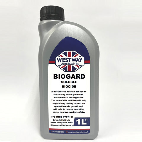 Soluble Biocide Additive - Biogard - Bactericide Cutting Fluid Additive