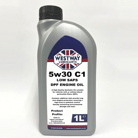 5w30 Fully Synthetic C1 WSS-M2C934-B STJLR.03.5005 Low SAPS Engine Oil